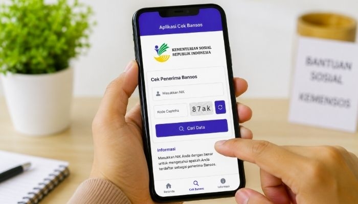 Cara Cek Bansos Kemensos Juli 2026 di Aplikasi Cek Bansos, Cukup Masukkan NIK