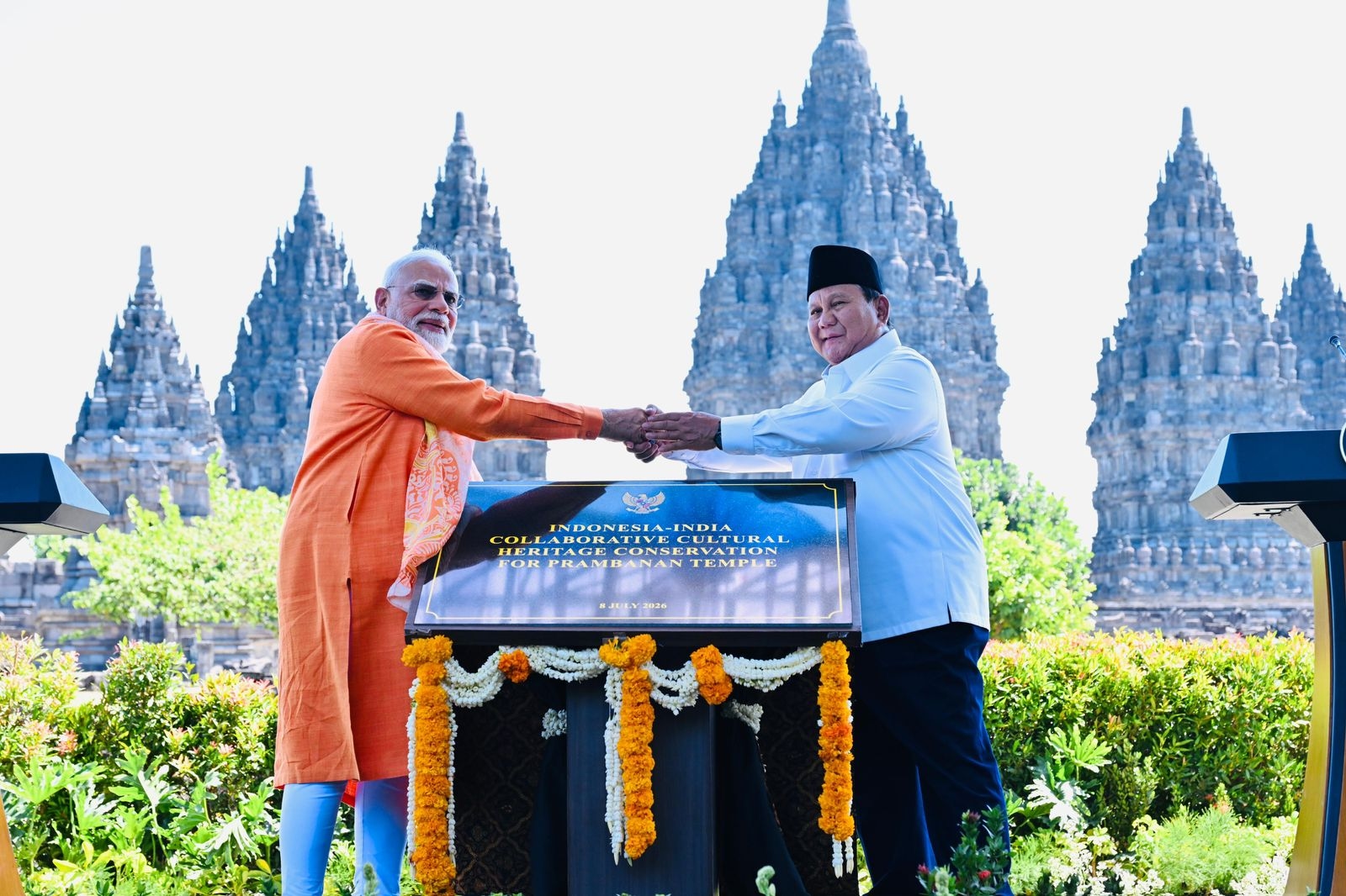 Kunjungan Prabowo dan PM Modi ke Candi Prambanan Jadi Kenangan bagi Warga dan Diaspora India