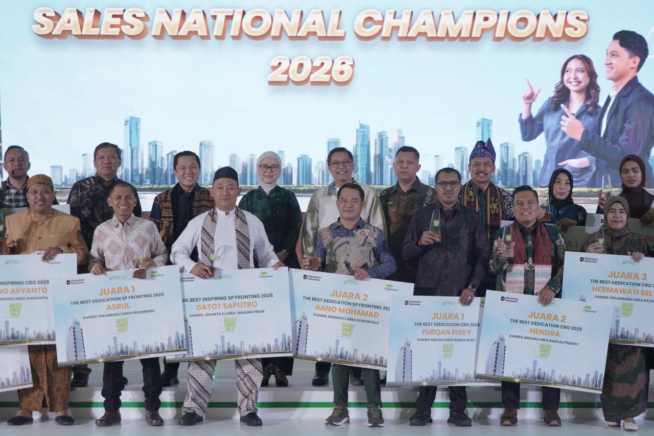 Pegadaian Bekali Tim Sales Hadapi Tantangan Bisnis 2026