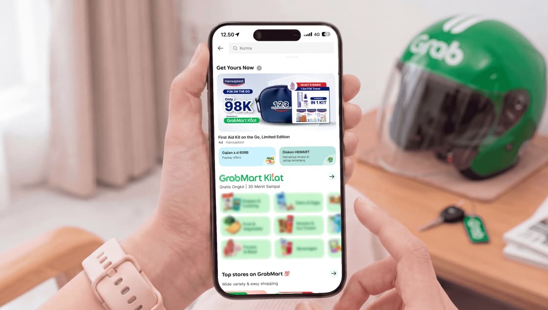 Grab dan Hansaplast Luncurkan First Aid On The Go, Perluas Akses Perawatan Luka Halal