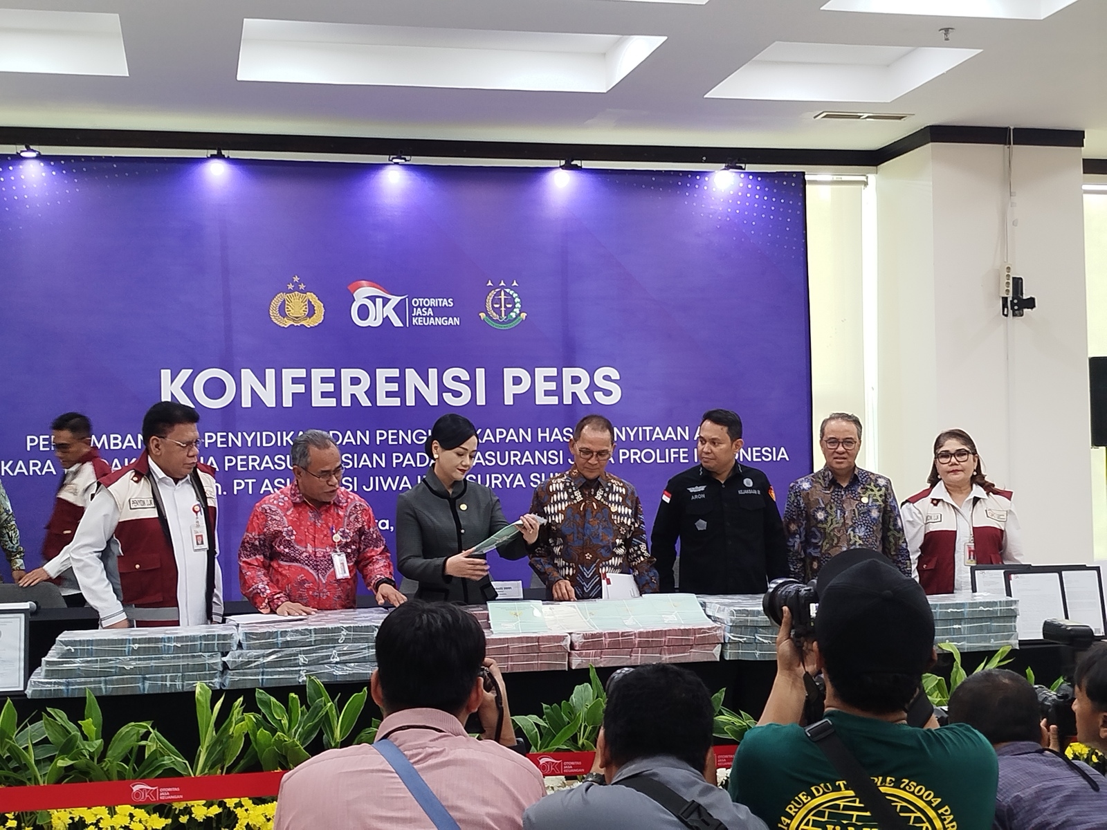 Kasus Pro Life, OJK Amankan 485 Barang Bukti Senilai Rp113,97 Miliar