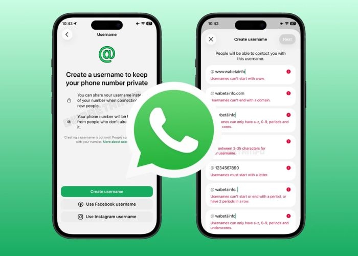 WhatsApp Resmi Buka Reservasi Username, Ini Fungsi dan Cara Menggunakannya