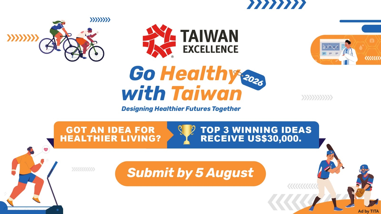 Go Healthy with Taiwan 2026 Hadirkan Program Mentoring Top 20 untuk Wujudkan Ide Kesehatan Menjadi Solusi Siap Pasar