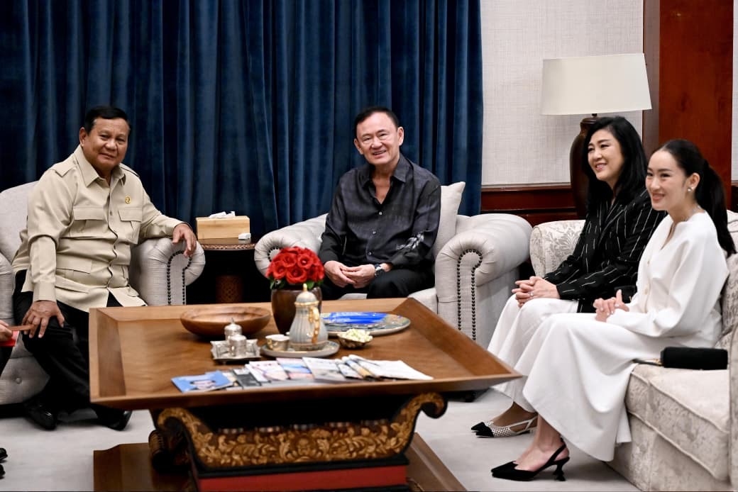 Prabowo Terima Mantan PM Thailand di Kertanegara, Bahas Dinamika Kawasan hingga Isu Global