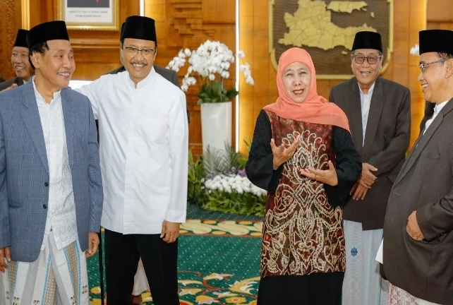 PBNU Perkuat Koordinasi Jelang Muktamar Ke-35 NU, Gus Ipul Temui Khofifah