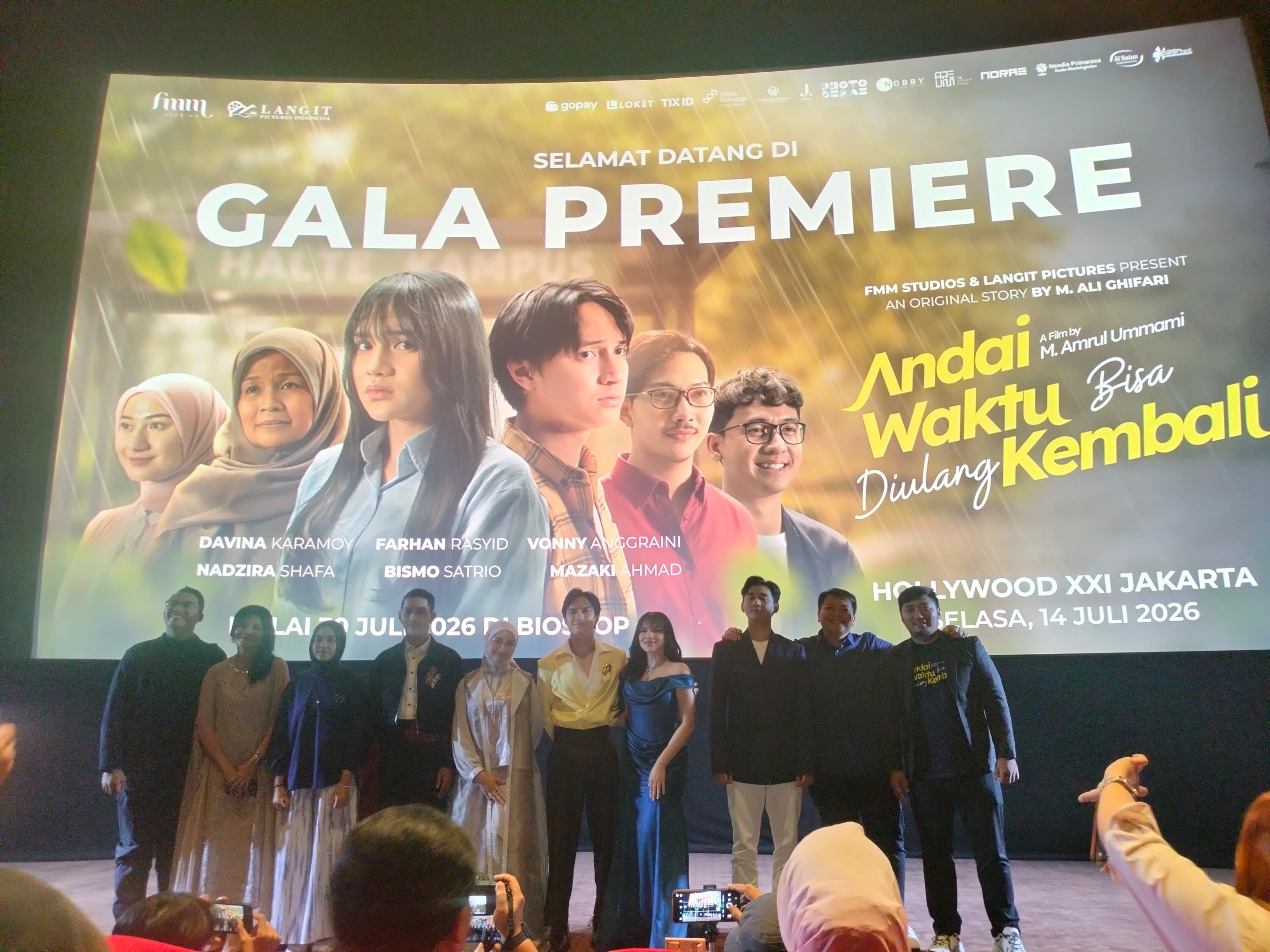 Begini Cara Davina Karamoy dan Farhan Rasyid Bangun Chemistry di Film Andai Waktu Bisa Diulang Kembali