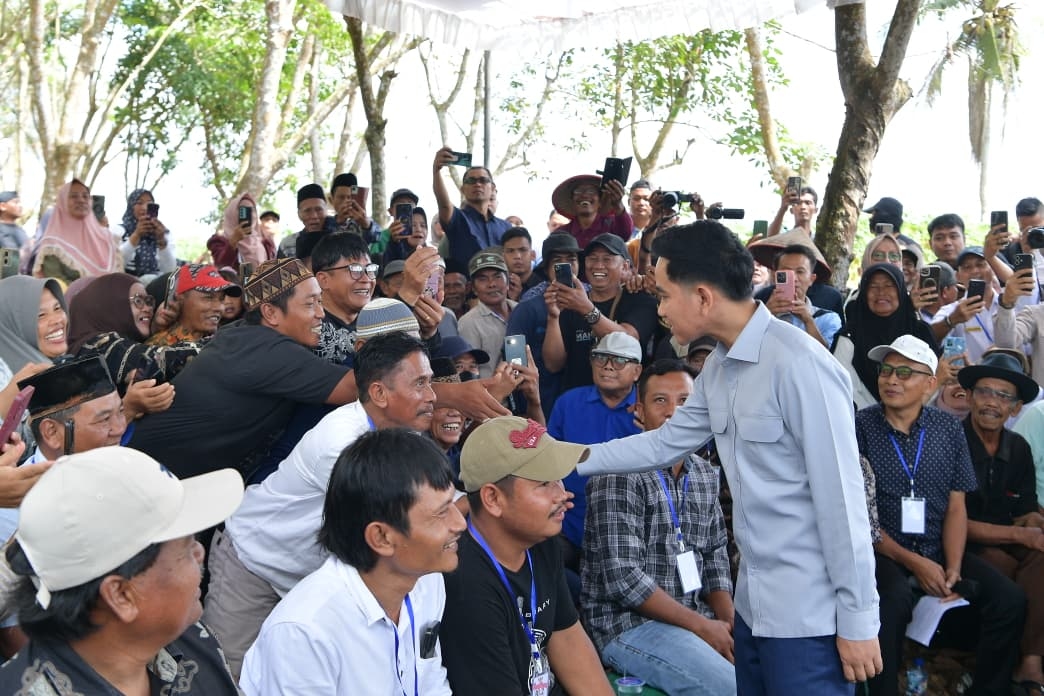 Gibran Serap Aspirasi Petani Muara Jaya Rumuskan Kebijakan untuk Perkuat Ekosistem Singkong