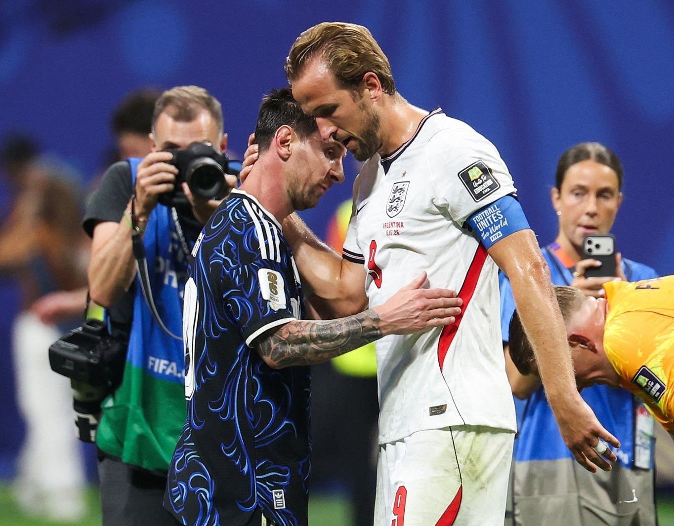 Harry Kane: Kami Berusaha Menahan Gelombang Serangan Argentina, Tapi Itu Tidak Cukup