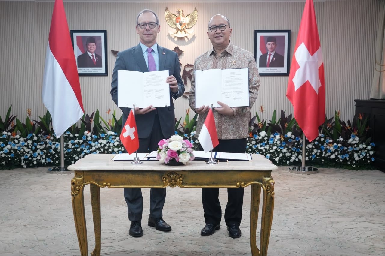 Indonesia dan Swiss Tekun MoU Kerja Sama Sektor Mineral dan Logam