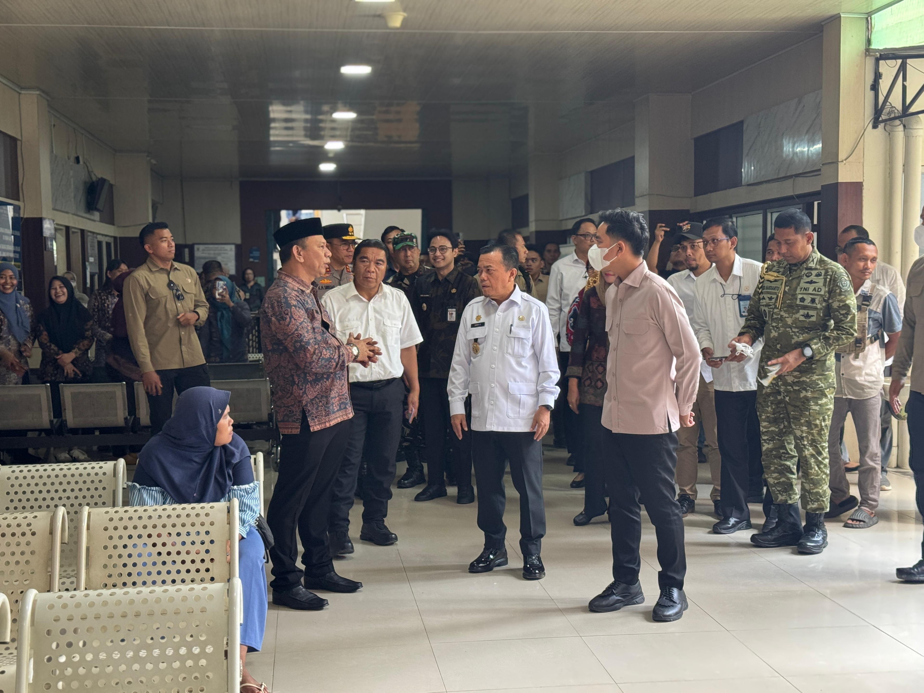 Gibran Kunjungi RSUD Raden Mattaher Jambi, Pastikan Penguatan Layanan Kesehatan Optimal