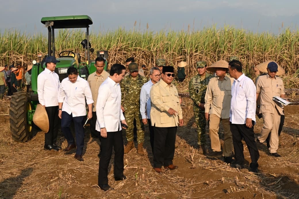 TNI-Polri Ikut Garap Pertanian, Prabowo: Tugasnya Bukan Hanya Pertahanan dan Keamanan