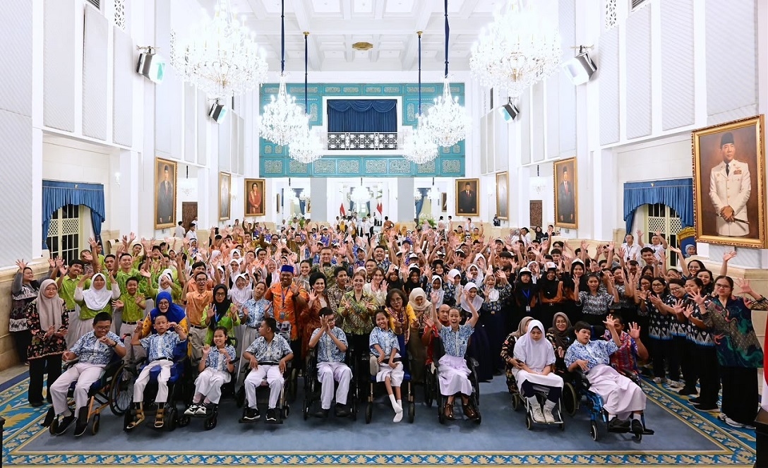 Program Istana untuk Anak Sekolah Diikuti 164 Siswa Penyandang Disabilitas, Seskab: Setiap Anak Punya Kesempatan Sama