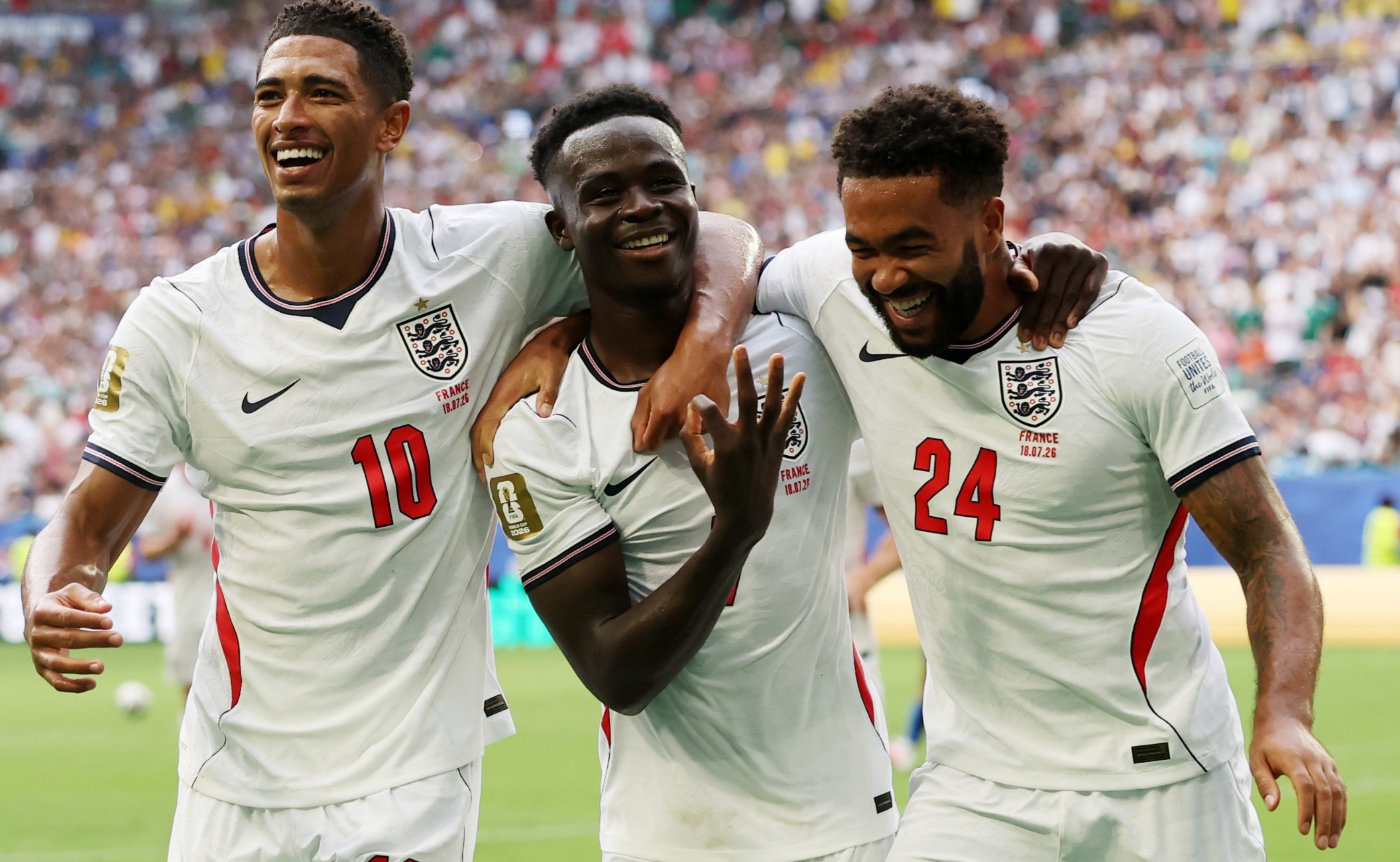 Prancis vs Inggris: Tiga Singa Rebut Tempat Ketiga Dalam Drama 10 Gol, Bukayo Saka Hattrick