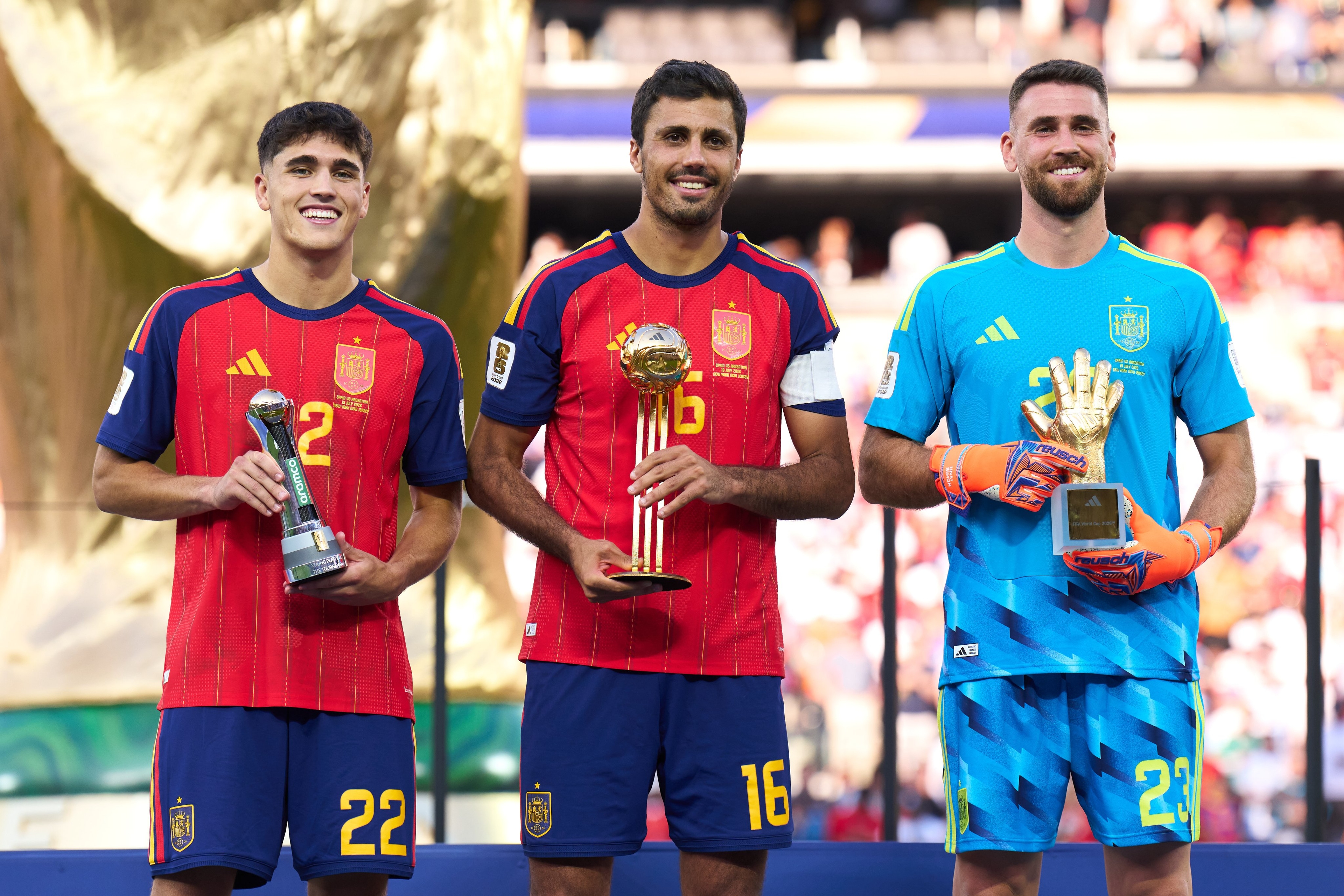 Deretan Peraih Penghargaan Piala Dunia 2026: Rodri Terbaik, Pau Cubarsi Pemain Muda Paling Bersinar