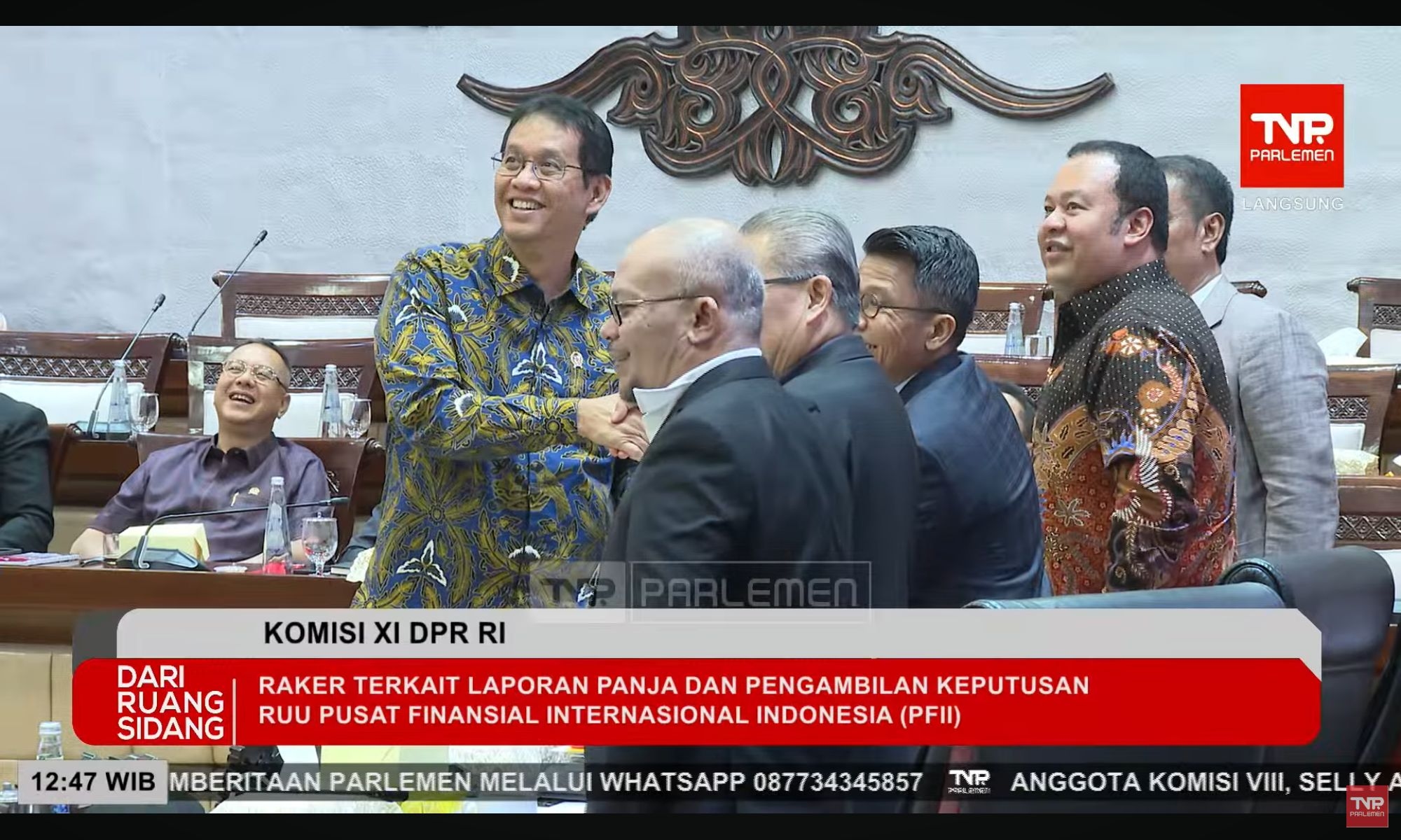 RUU PFII Bakal Disahkan di Paripurna DPR Besok, Misbakhun: Mudah-mudahan Lancar