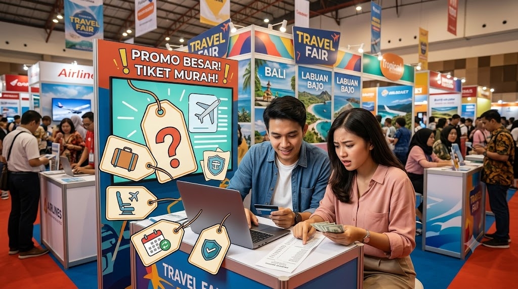 Jangan Mudah Tergiur Promo Travel Fair, Periksa Dulu Biaya Tersembunyi agar Liburan Benar-Benar Hemat