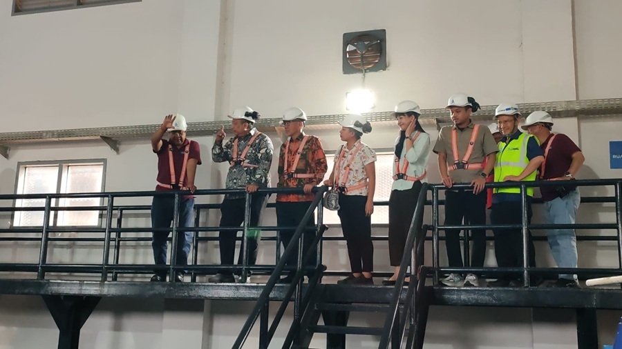 Tinjau Reservoir, Komisi B Dukung Langkah PAM Jaya Tekan Angka Kehilangan Air