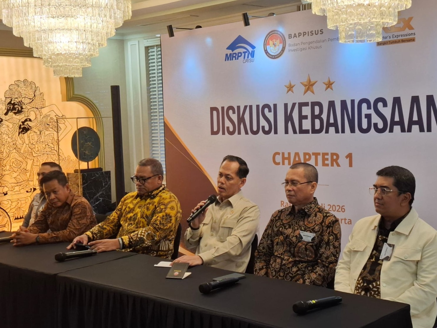 Perkuat Kebijakan Berbasis Data dan Sains, MRPTNI dan Bappisus Gelar Diskusi Kebangsaan Chapter 1