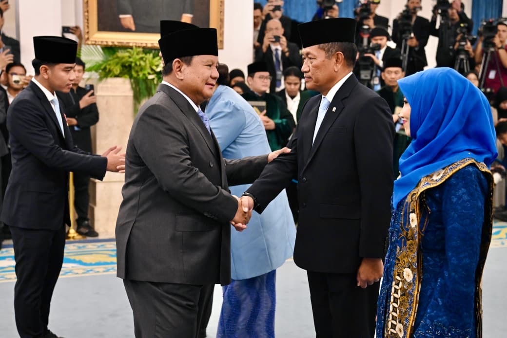 Prabowo Lantik Donny Ermawan Jadi Gubernur Universitas Republik Indonesia