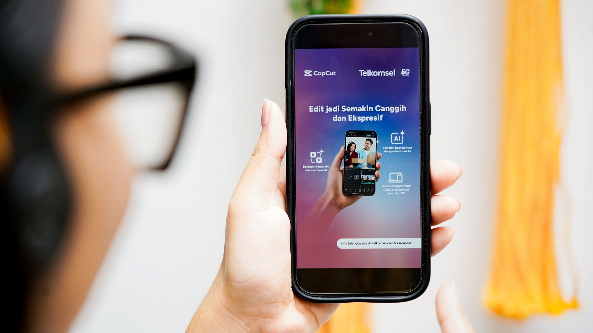 Edit, Upload dan Repeat: CapCut Kini Hadir di MyTelkomsel