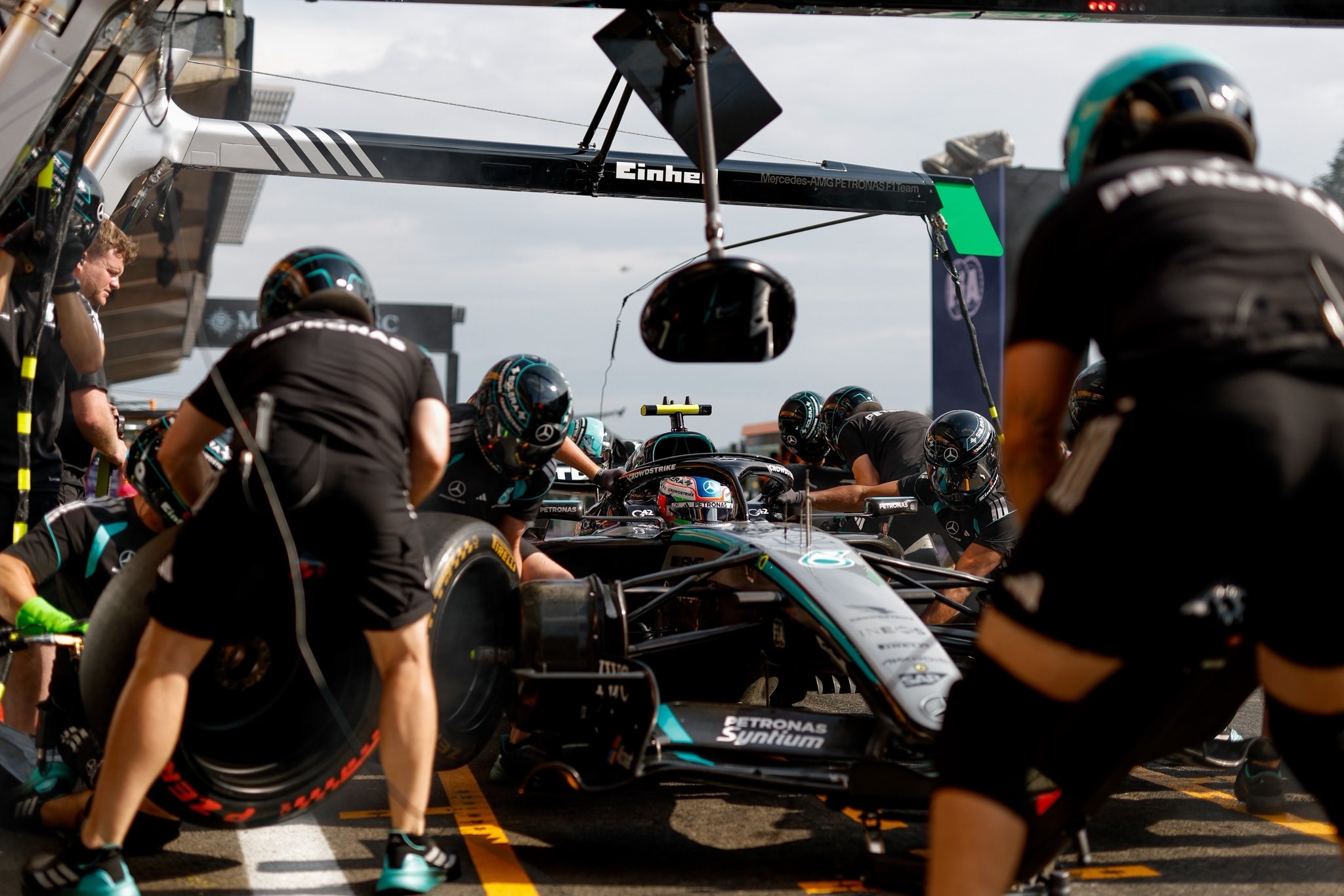 F1 GP Hungaria: Tetap Andalkan Kimi Antonelli, Mercedes Waspadai Ancaman Ferrari di Hungaroring