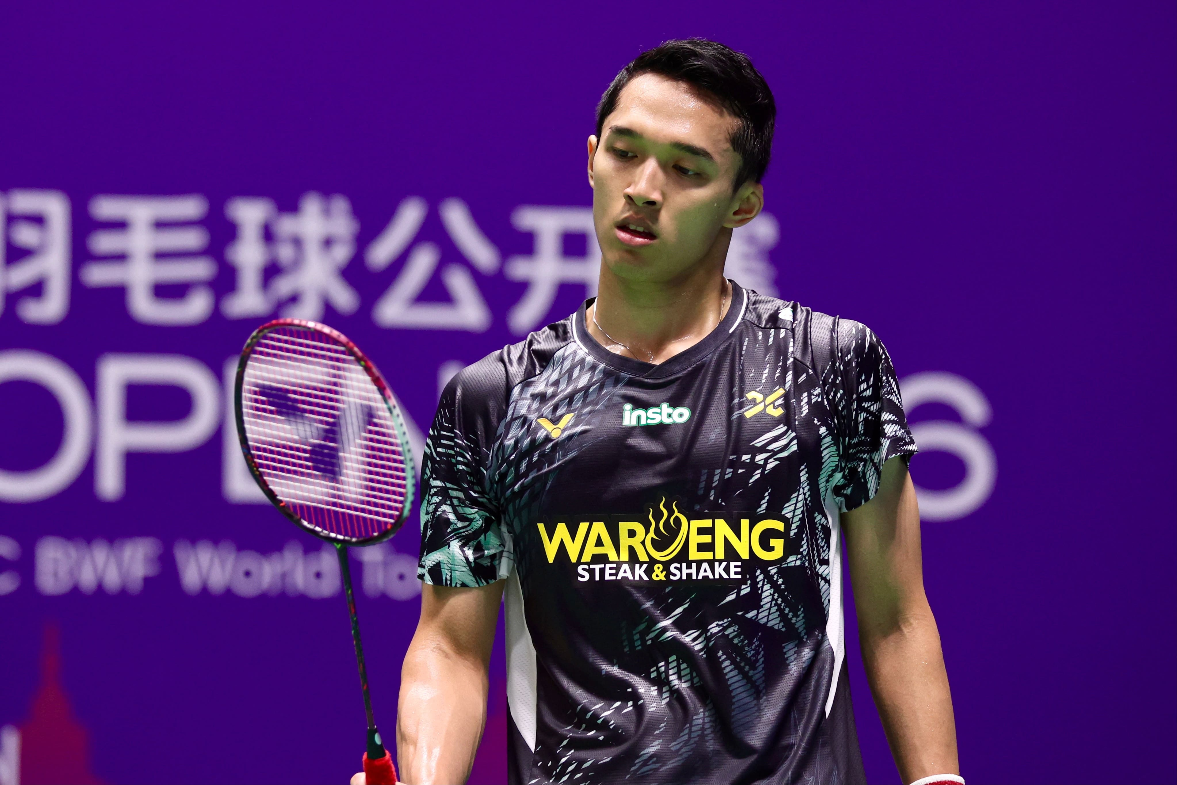China Terbuka: Jonatan Christie Kandas, Tunggal Putra Indonesia Tanpa Wakil