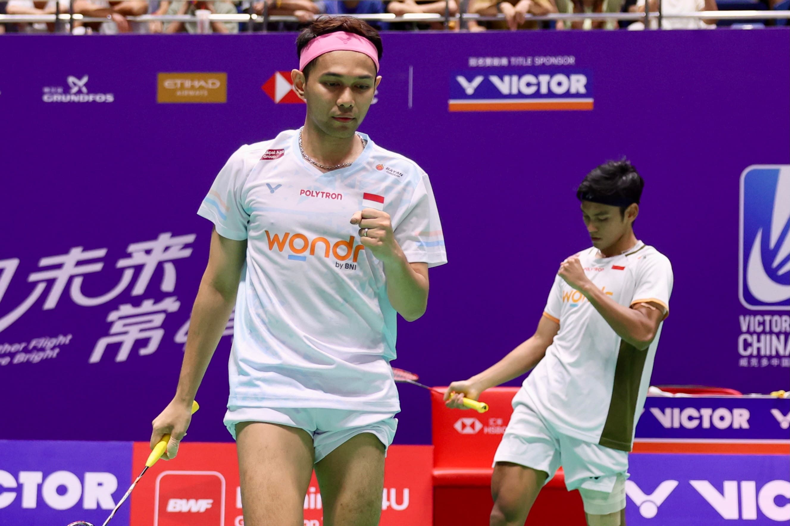 China Terbuka: Fajar/Fikri Jadi Satu-satunya Wakil Indonesia di Semifinal, Rachel/Febi dan Putri KW Tersingkir