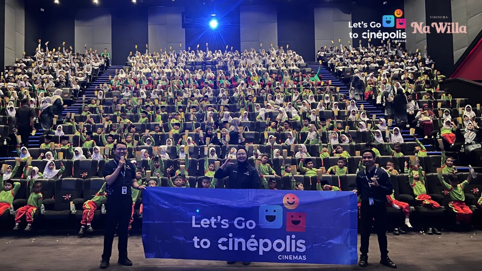 Sukses Digelar, Cinépolis dan Visinema Ajak 14 Ribu Anak Nobar Gratis Film Na Willa di Hari Anak Nasional