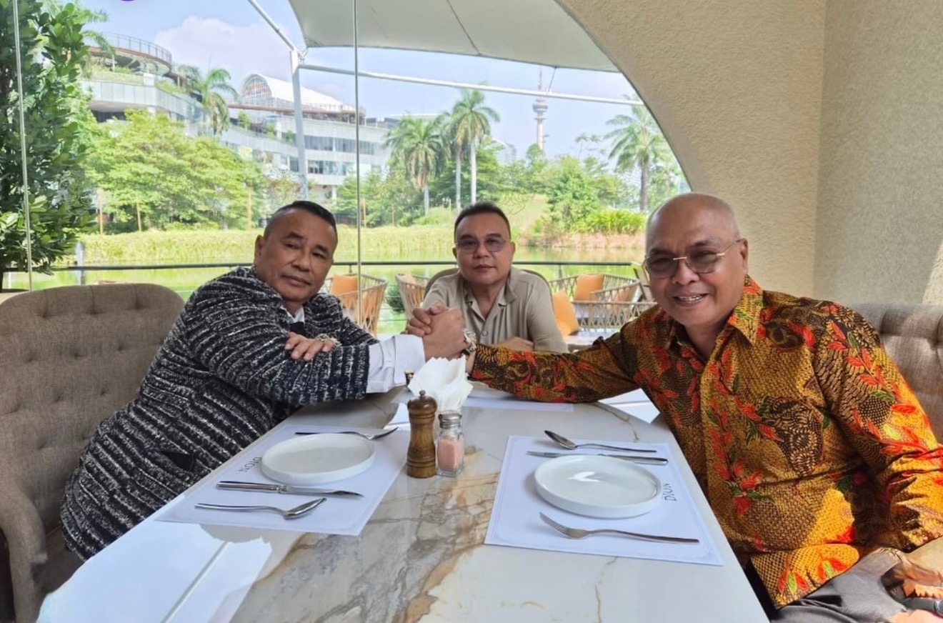 Dasco di Tengah Hotman Paris dan Ketum PWI: Persatuan Indonesia!