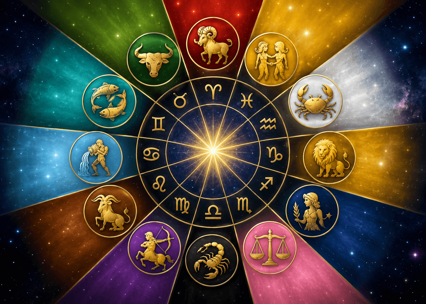 Warna Keberuntungan Setiap Zodiak Hari Ini 28 Juli 2026: Aries Merah, Leo Emas, Pisces Toska, Cek Milikmu!