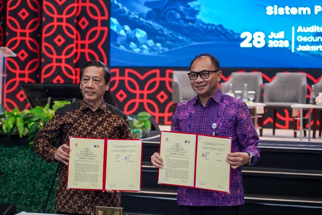 KAI Gandeng BRIN Kembangkan Teknologi Automatic Train Protection