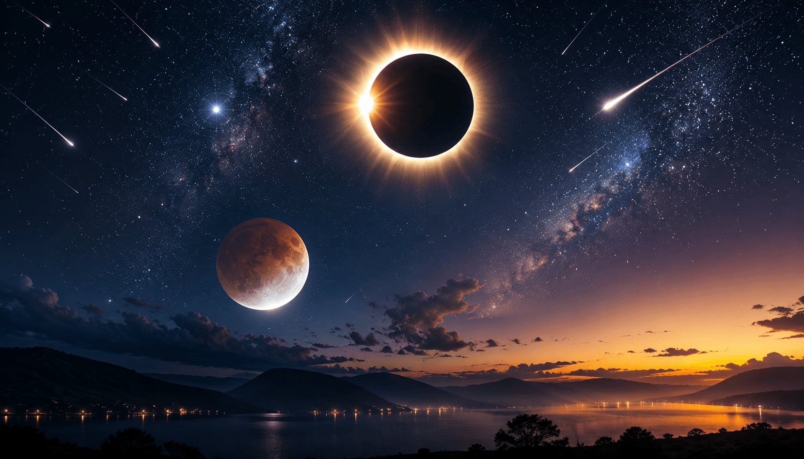 Fenomena Astronomi Agustus 2026: Jadwal Gerhana Matahari Total, Hujan Meteor Perseid hingga Gerhana Bulan