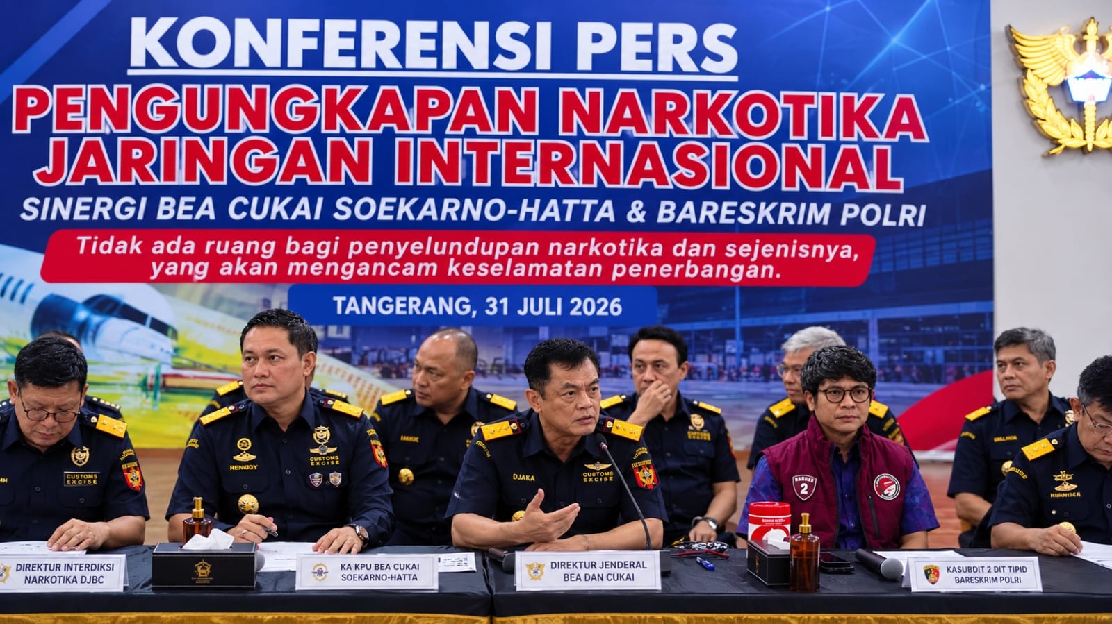 Pilot Maskapai Asing Diciduk Bawa 26 Kg Ekstasi di Soekarno-Hatta