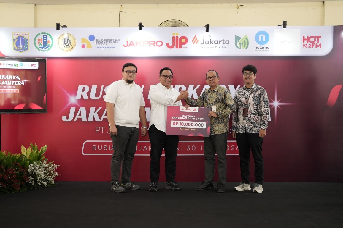 JIP Dorong Pemberdayaan Warga Rusun Lewat CSR Rusun Berkarya, Jakarta Sejahtera