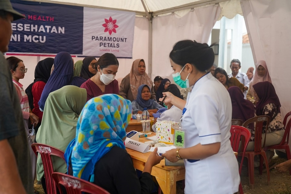 Paramount Petals Hadirkan Layanan Kesehatan dan Lingkungan untuk Membangun Masyarakat Lebih Sehat