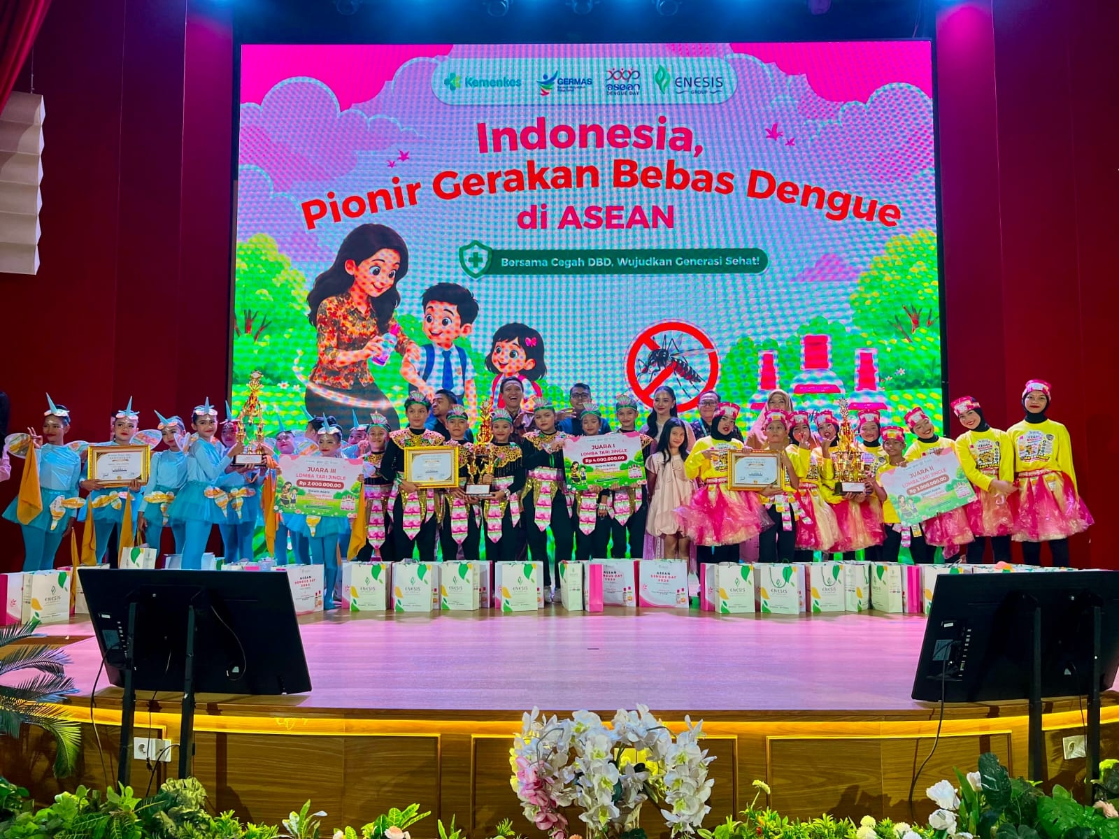 Dukung Indonesia Zero Dengue Death 2030, Enesis Group Gelar Edukasi Interaktif Pencegahan DBD Sejak Dini