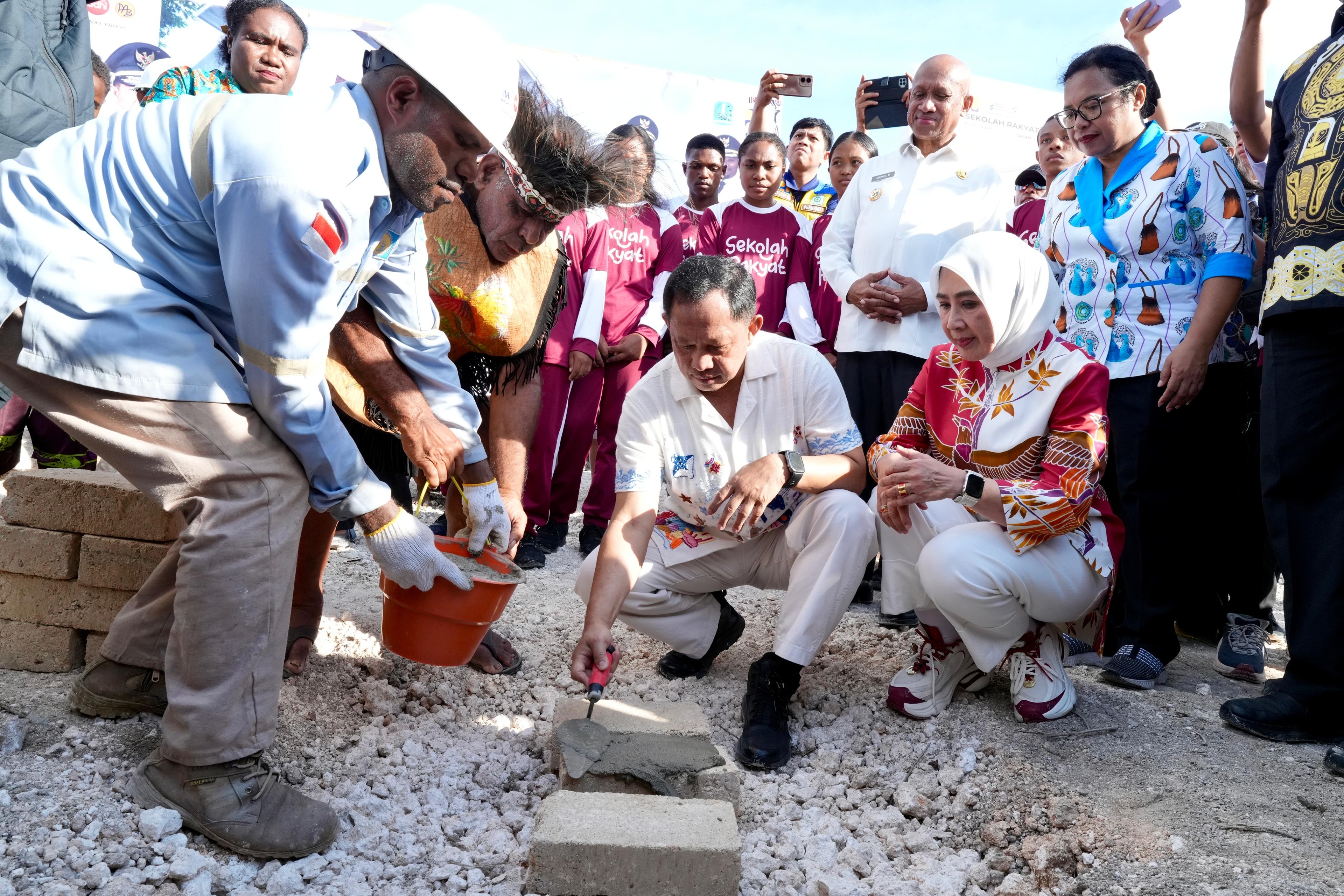 Kabar Baik! Sekolah Rakyat di Biak Numfor Papua Mulai Dibangun