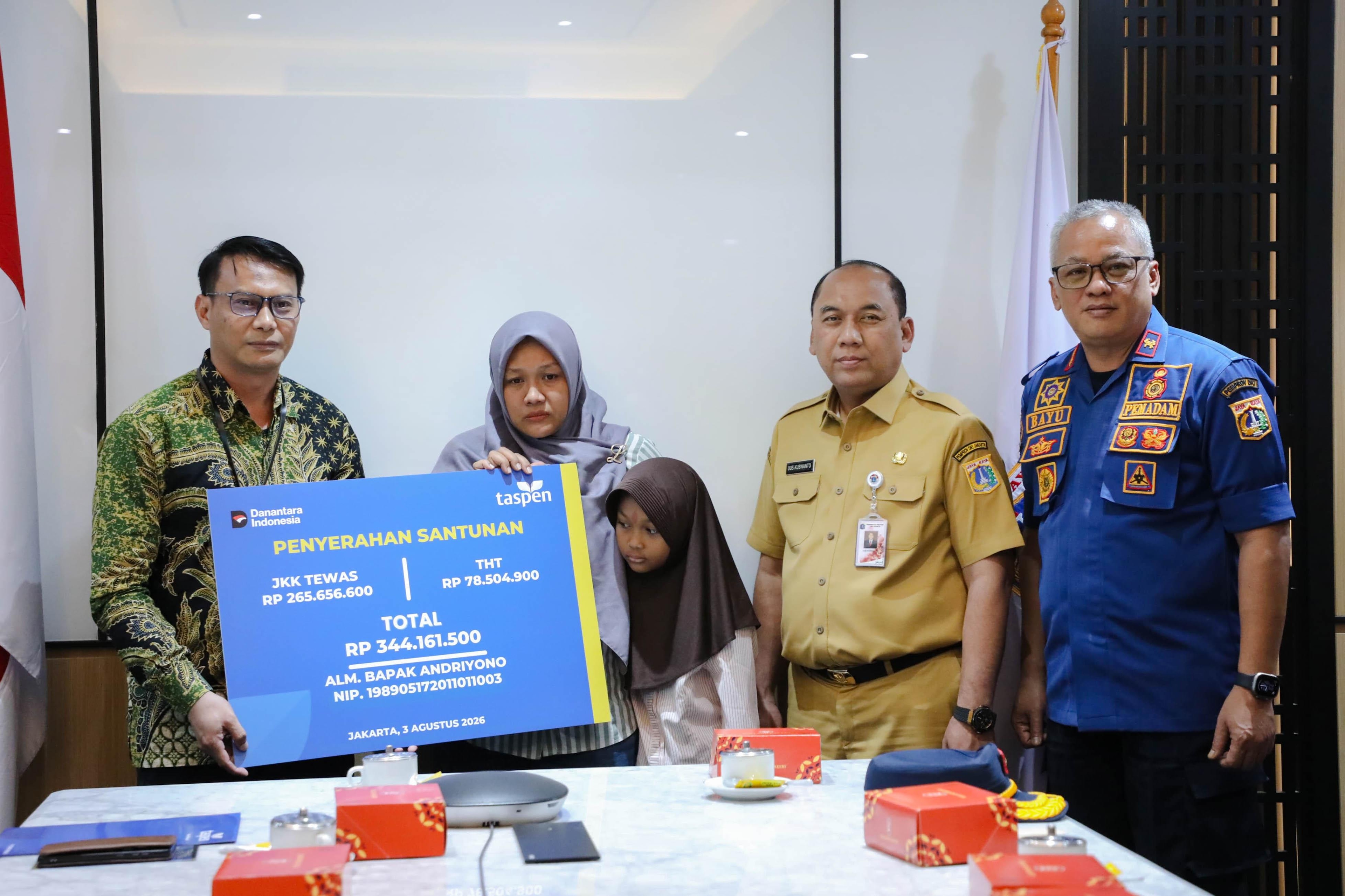 Gugur dalam Kebakaran Kramat Jati, Andriyono Diberi Kenaikan Pangkat Luar Biasa