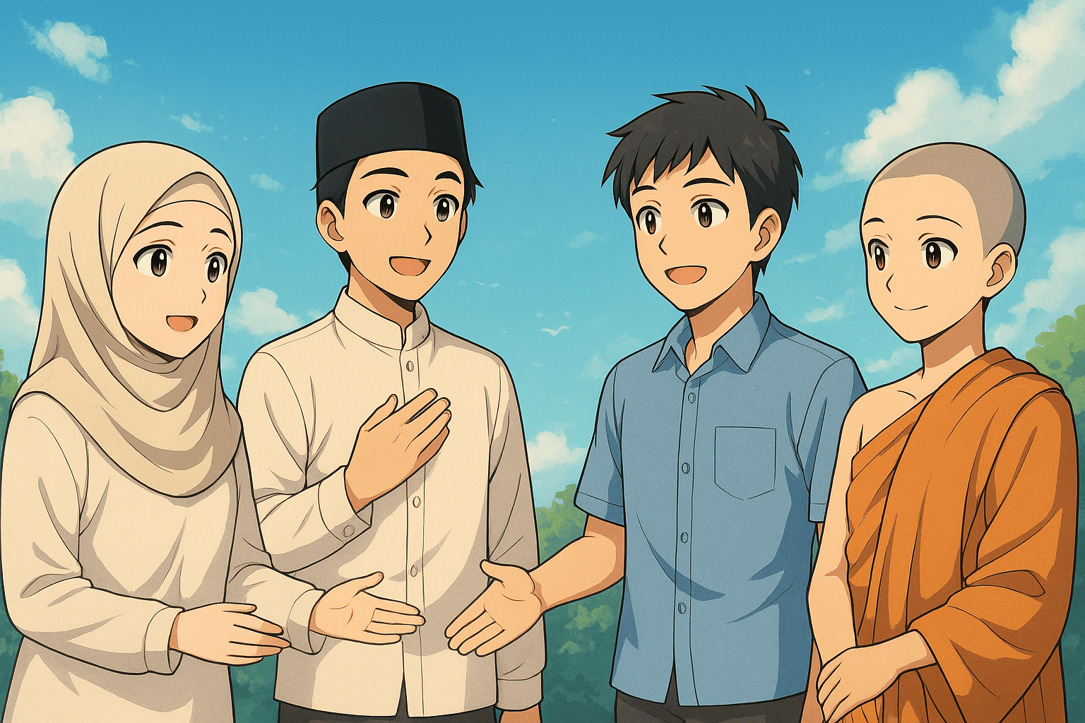 Indeks Kerukunan Umat Beragama Tertinggi Jadi Modal Penting Jaga Persatuan Bangsa