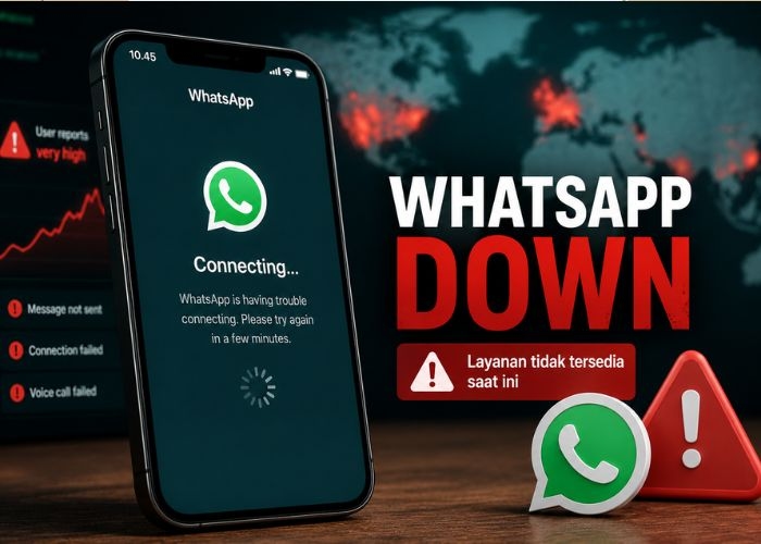 Jangan Keliru, Ini yang Harus Dilakukan saat WhatsApp Down