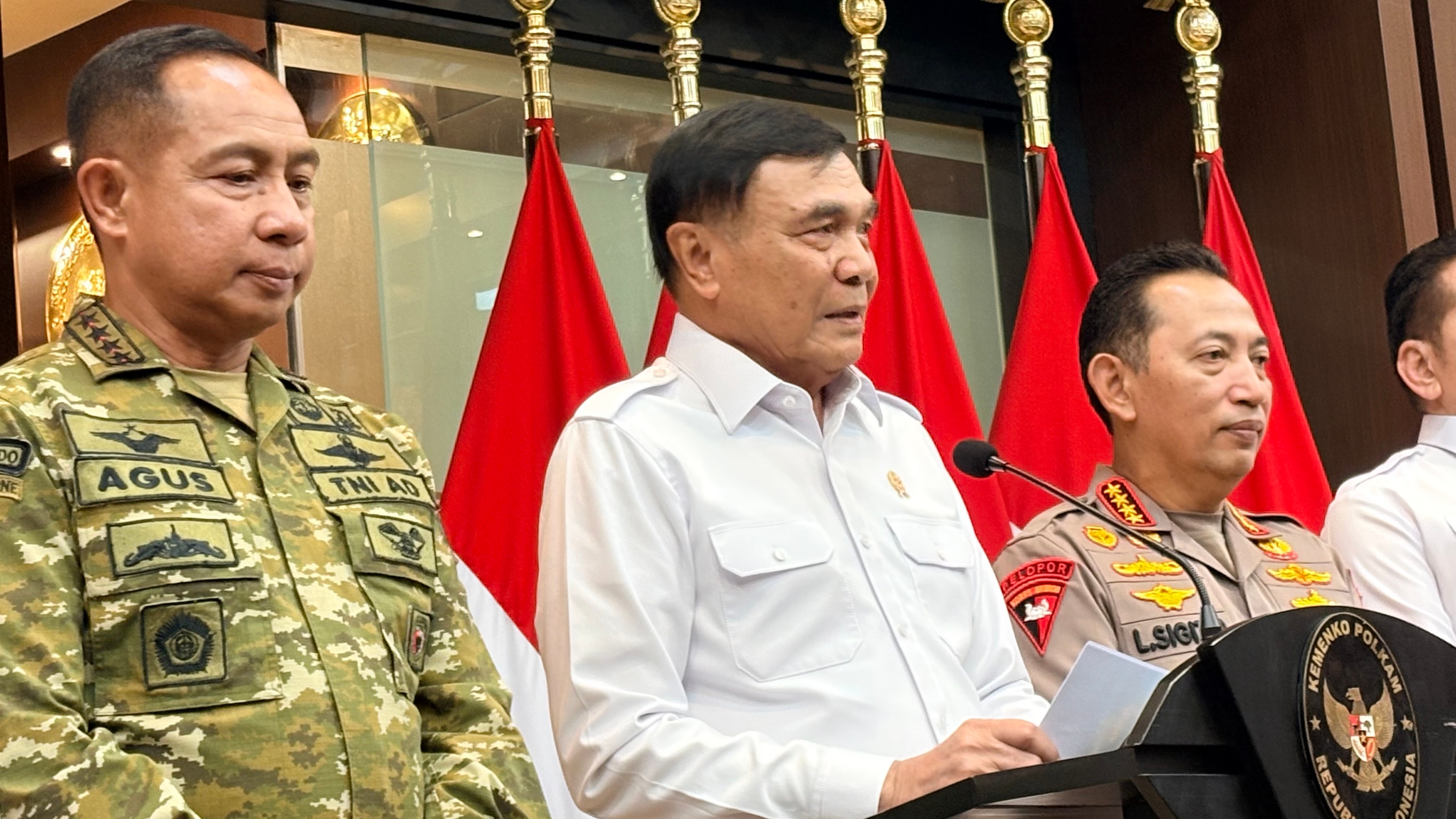 Menko Polkam Bantah Pemasangan Pagar Mal Karena Isu Demonstrasi: Untuk Kepentingan Keamanan