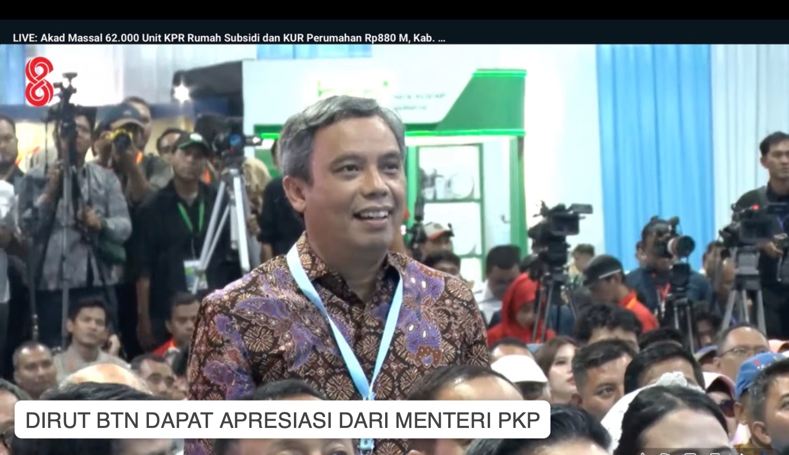 Di Hadapan Presiden, Menteri PKP Apresiasi Dirut BTN Jadi Penyalur KPR Subsidi Tertinggi 