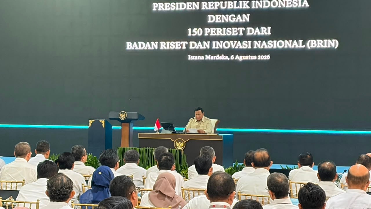 Pertama Kalinya, Ratusan Periset Diundang dan Pamerkan Hasil Riset di Istana