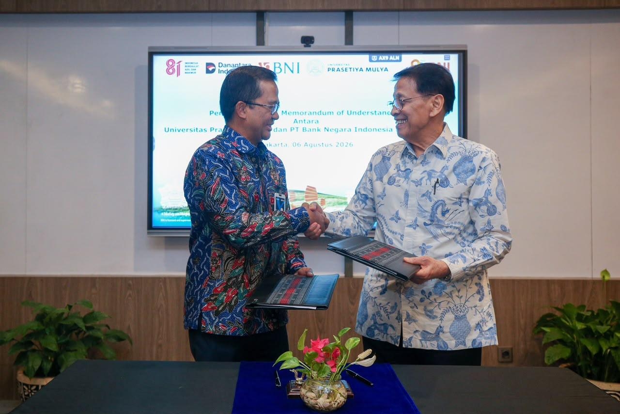 BNI Gandeng Prasetiya Mulya, Perkuat Ekosistem Keuangan Kampus
