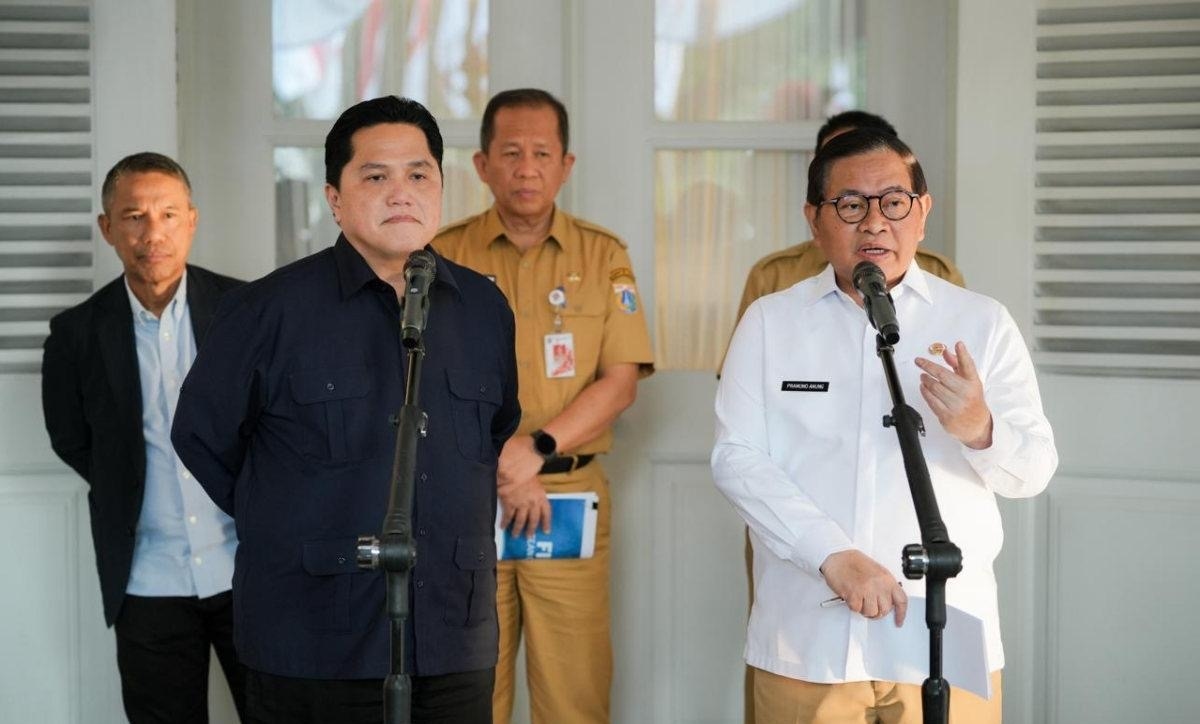 Erick Thohir Minta Dukungan Pramono, Jakarta Bersiap Jadi Panggung FIFA ASEAN Cup 2026