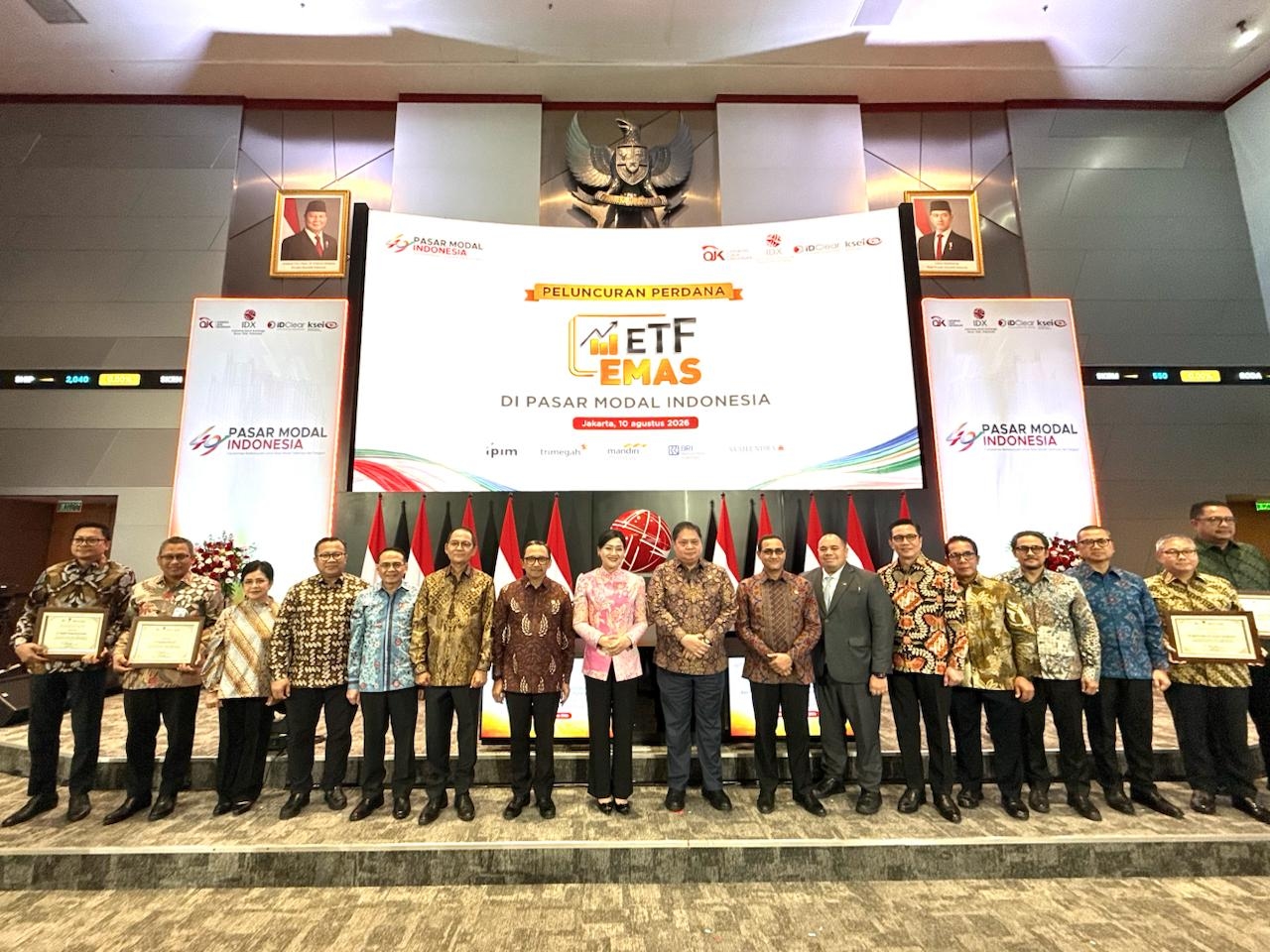 ETF Emas Resmi Hadir di BEI, Pegadaian Jadi Penyedia Aset Dasar