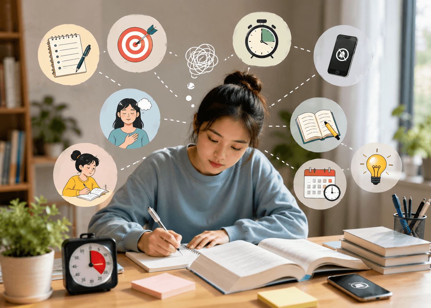 8 Cara Fokus Belajar Saat Banyak Pikiran, Biar Tidak Mudah Terdistraksi