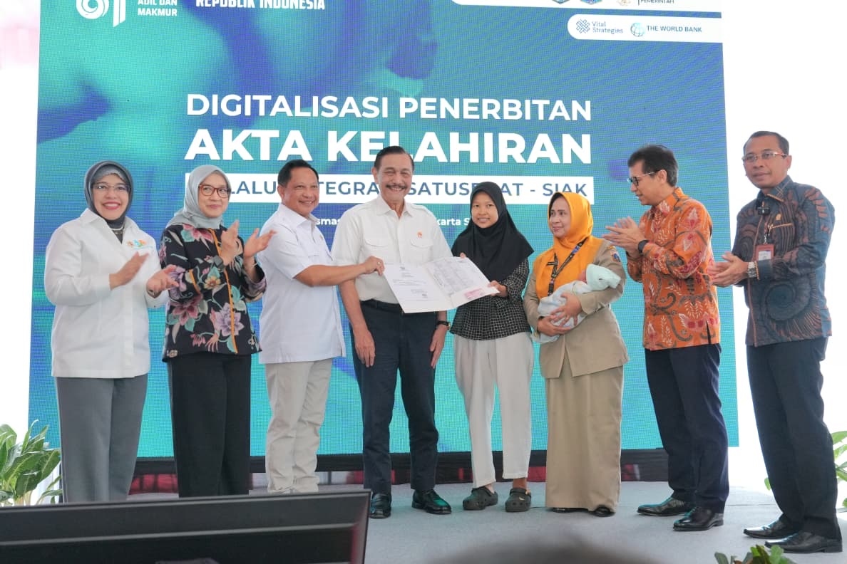 Pemerintah Luncurkan Digitalisasi Akta Kelahiran, Proses Penerbitan Lebih Cepat dan Terintegrasi