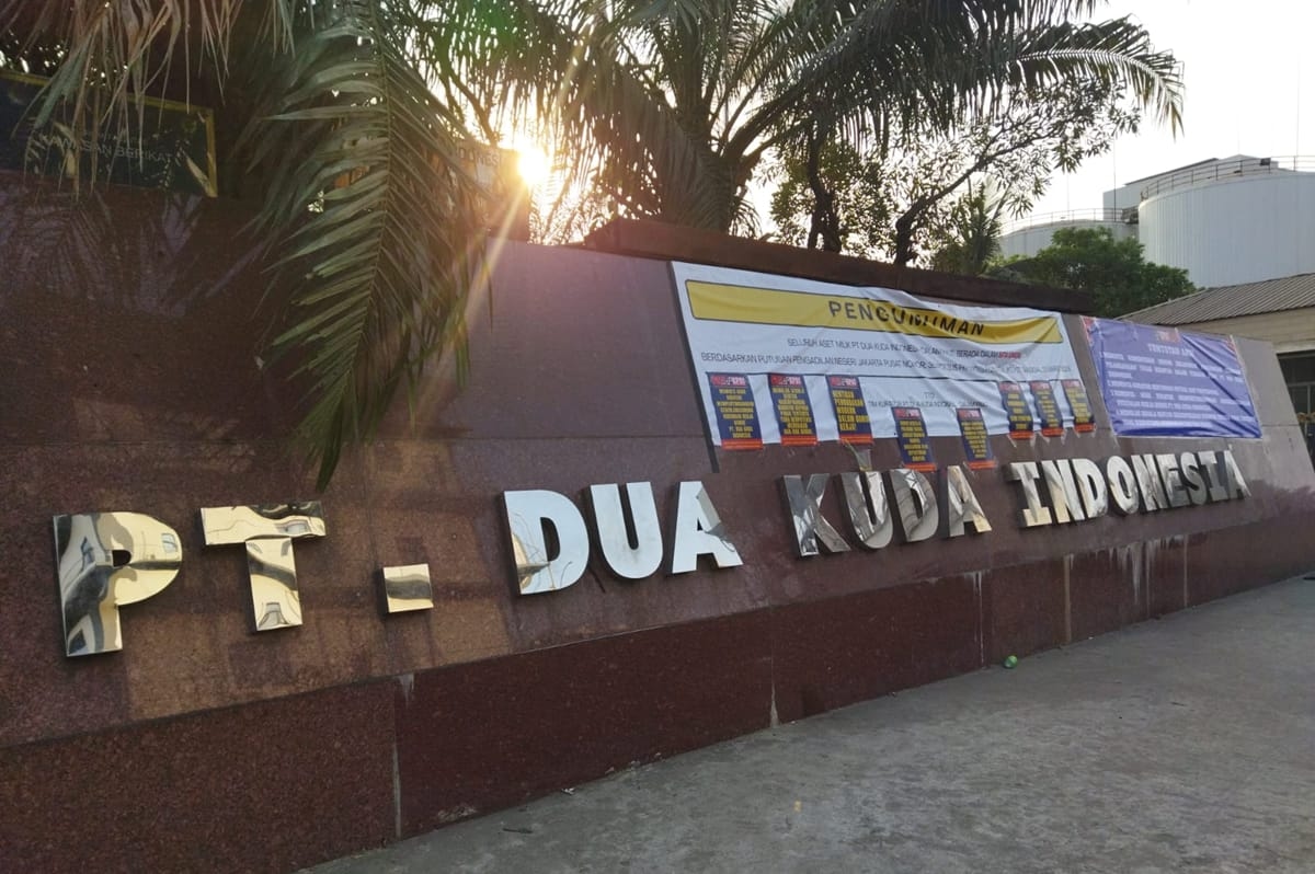 Hambatan Administratif Kepailitan Tekan Produksi dan Ekspor, PT Dua Kuda Indonesia Minta Operasional Tetap Berjalan