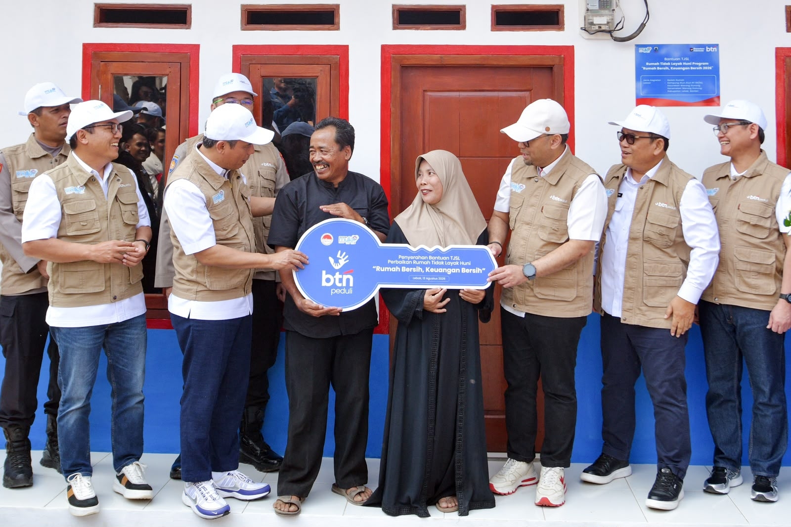 BTN-PPATK Perbaiki 20 RTLH, Wujudkan Rumah Layak bagi Keluarga Prasejahtera